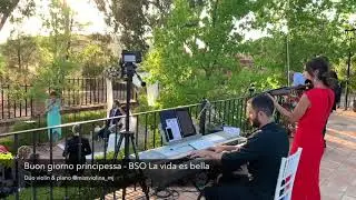 Lectura BODA CIVIL (con música) | BUON GIORNO PRINCIPESSA BSO La Vida es bella | Miss Violina by MJ