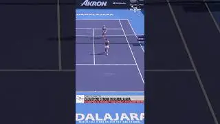 EALA OPENS STRONG IN GUADALAJARA #alexeala #eala #wta
