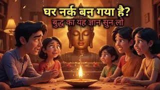 बुद्ध के 7 सूत्र जो घर को नर्क से स्वर्ग बना दें | Family Peace Buddha Motivation