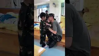 Soldier sees daughter after 3yrs🥹