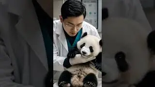 Sick Panda Cub, Mother Panda's Love Makes You Touched! #youtubeshort #panda