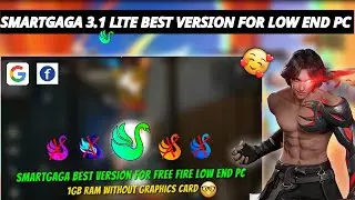 Smartgaga 3.1 Lite | Best Emlator For Free Fire Low End PC | Best Emulator After OB45 New Update