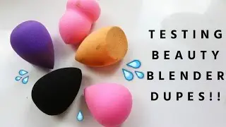 Testing BEAUTY BLENDER 