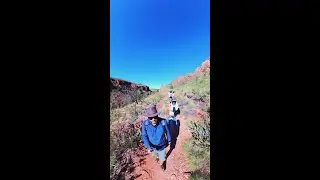 Exploring Ormiston Gorge