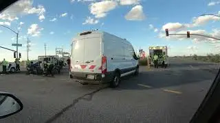 Serious Crash on Riggs Road & AZ-347, Maricopa, Arizona, 23 October 2022