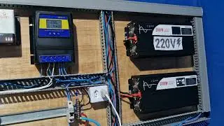 Meu primeiro sistema off grid 24v para a casa toda em contrução