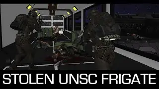 Украденный фрегат ККОН - ARMA 3 HALO