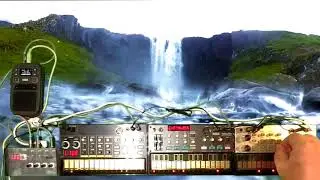 Deep House Jam Live: 3 Korg Volcas (FM, Beats, Keys) + Patchblocks minijam .hub + Kaosspad mini