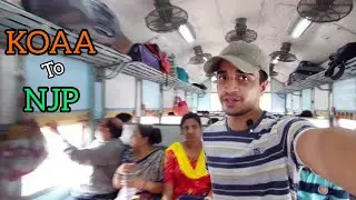12363 KOAA HDB SF EXPRESS Kolkata to Siliguri | 2S Review | Indian Railways Train Journey🛤