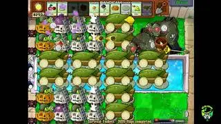 Plants vs Zombies - Iceless, sunflowerless, Wintermelon less, Doomless setup
