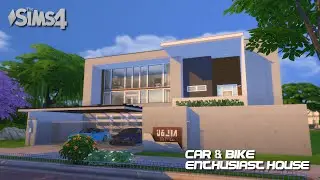 Modern Asian House | The Sims 4 | Base Game + CC | Stop Motion Build