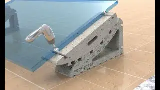 Soporte de hormigón para paneles solares Vernisol.