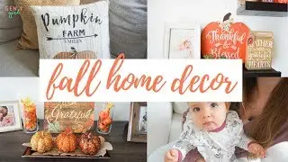 FALL HOME DECOR 2018 | AFFORDABLE FALL DECOR HOME TOUR | Kayla Buell