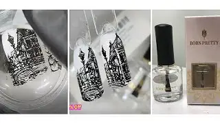 ТЕСТИРОВАНИЕ Верхнего покрытия Born Pretty No Smudge. Это БЕСПОРЯДОК?? 🤔😱 Мне нужно найти ЛУЧШЕЕ!