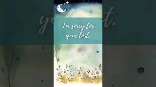 I'm Sorry for Your Lost Animated Greeting Card #shorts