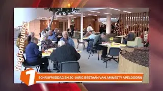 Schrijfmiddag en 50-jarig bestaan van Amnesty Apeldoorn - Samen1 Regionieuws