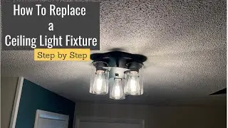 How To Install A Light Fixture - Step by Step