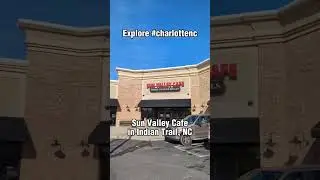 Explore #charlottenc with me: Sun Valley Cafe, Indian Trail, NC #ripolirealestate #ncrealestate #clt