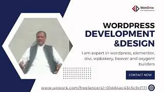 Full Stack Web Developer | WordPress | Divi | Elementor| WPbakery