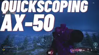 THE BEST QUICKSCOPING SNIPER IN WARZONE - BEST AX-50 LOADOUT