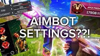 BEST CONTROLLER SETTINGS IN APEX HISTORY | SEASON 29 APEX LEGENDS | AIMBOT SETTINGS