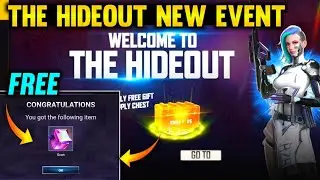 WELCOME TO THE HIDEOUT FREE FIRE | FREE FIRE NEW EVENT | THE HIDEOUT EVENT FREE FIRE | FF NEW EVENT