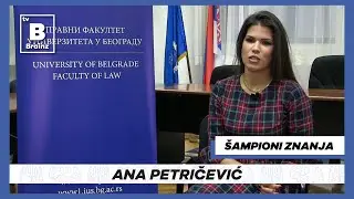 Šampioni znanja - Ana Petričević