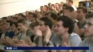 IUT GEII Toulon - Champion de France de Robotique 2015 - Reportage France 3