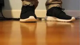 Nike Roshe Run Black color way review