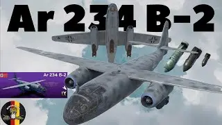 THE FIRST JET BOMBER 🟣 Ar 234 B-2 WAR THUNDER MOBILE GAMEPLAY @warthundermobile
