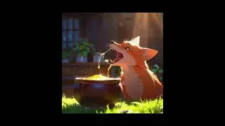 The Greedy Fox #shortvideo #slides #anime #fictional #squirrel