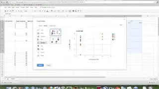 How to make a scatter plot in Google Spreadsheet