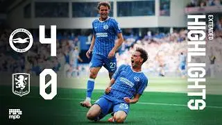 EXTENDED HIGHLIGHTS | Brighton v Aston Villa | Premier League