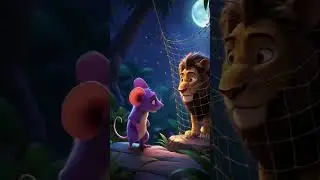Mouse rescue a Trapped Lion