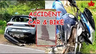 Bike Aur Car Ki Takkar, Bike Chalak Aur Mahila Ko Lagi Gambhir CHOT!