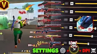 Free Fire Max Auto Headshot Trick 2026 Sensitivity ⚙️ 2gb, 3gb, 4gb Ram Headshot Sensitivity Setting