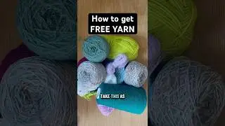 How I keep knitting sustainable! 😝#knitting #yarn #knit #crochet #sustainability #sewing #textiles
