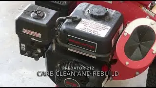 Predator 212 carburetor rebuild