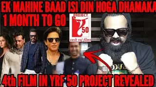 YRF 50 PROJECT 4th FILM REVEALED | 1 MONTH TO YRF 50 | TIGER 3 | PATHAN | SUPERHERO