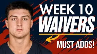 Week 10 Waiver Wire Adds | 2025 Fantasy Football Advice