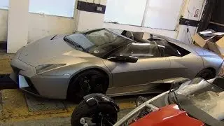 INSIDE Lamborghini Reventon Roadster - 1 of 15