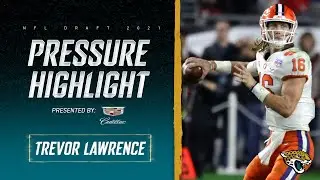 Trevor Lawrence Top Plays Under Pressure | 2021 NFL Draft Highlights