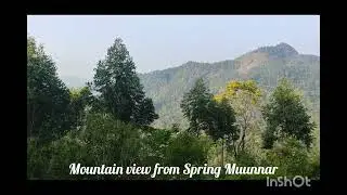 Mountain view from Spring Muunnar# Munnar#Kerala