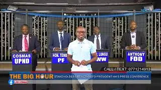 THE BIG DEBATE UPND, FDD, ZWW AND PF OVER HAKAINDE HICHILEMA'S PRESS BRIEFING AND GOVERNANCE 