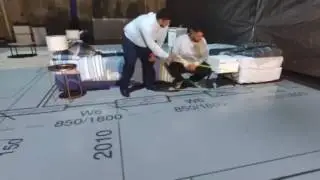 Real life size plans walk through feel view