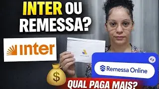 Qual a MELHOR OPÇÃO para receber do Google adsense ? BANCO INTER OU REMESSA ONLINE ?! 🤔