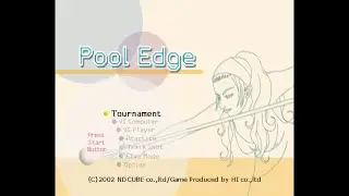 Pool Edge. [GameCube - Nd Cube, Media Kite]. (2002). Tournament. Pro. 8 Ball & 9 Ball. Full Play.
