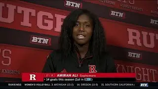 Amirah Ali Interview | Rutgers | Big Ten Soccer