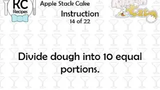 Apple Stack Cake - Kitchen Cat