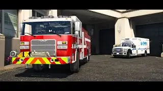 [GTA5 ROLEPLAY]  FIRE & EMS WITH GAMING4LIFE! (PARAMEDIC / FIRE)